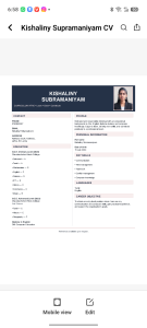 Kishaliny Subramaniyam